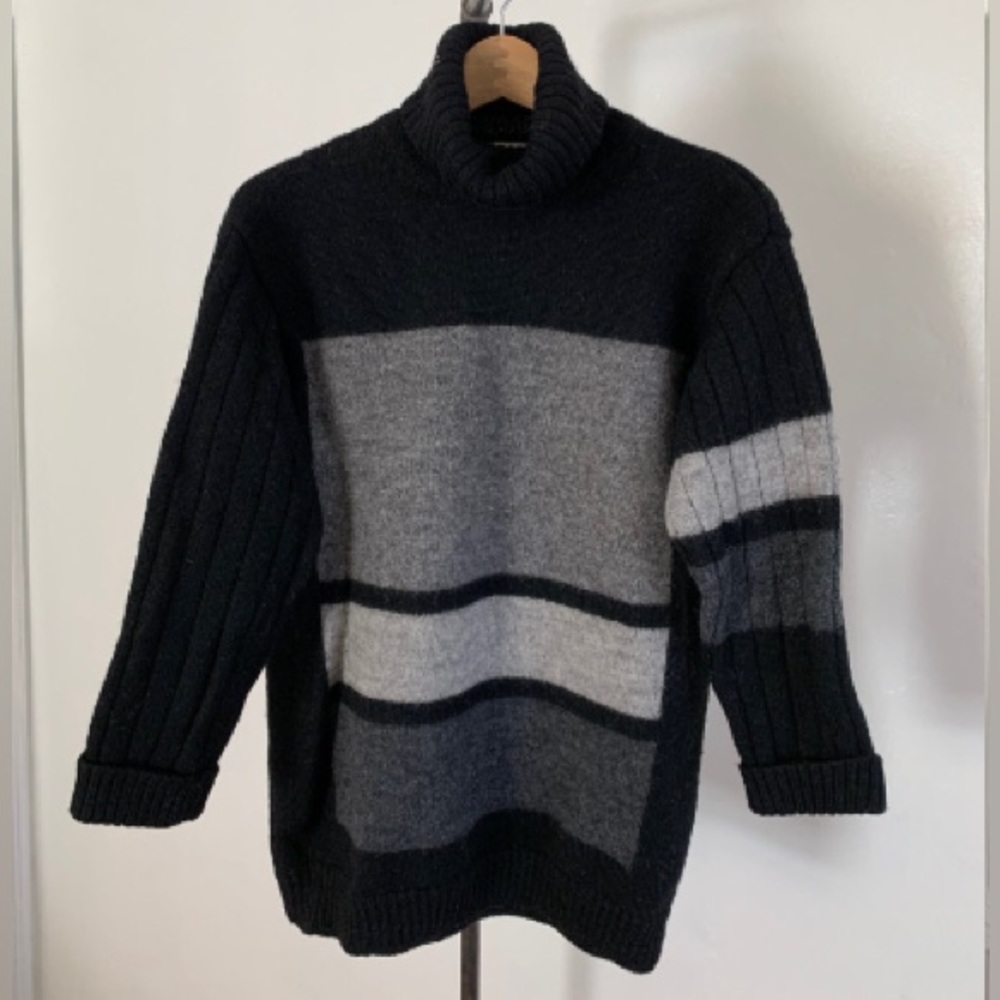 Vintage modernist wool turtleneck Sonoma Jeans Co.- Size L